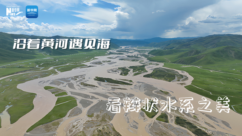 大美中國丨沿著黃河遇見?！崔p狀水系之美